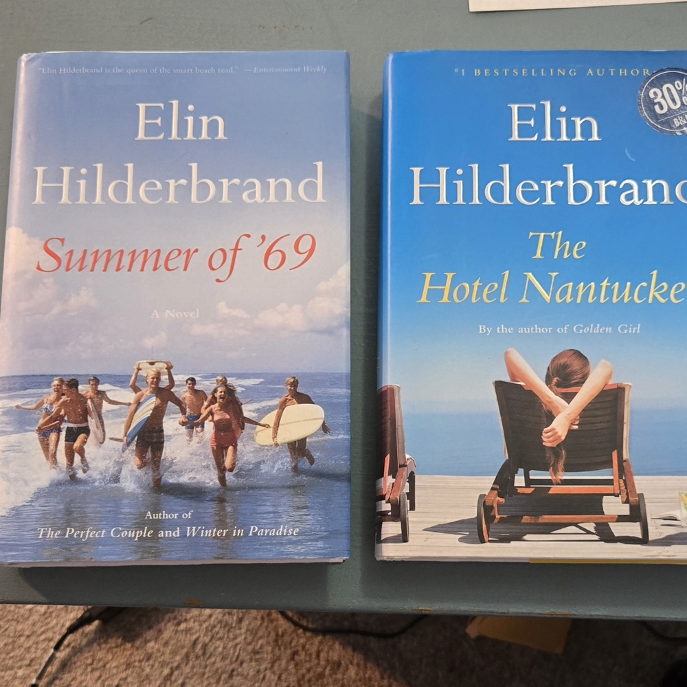 Elin Hilderbrand Hardcover 2 Book Set